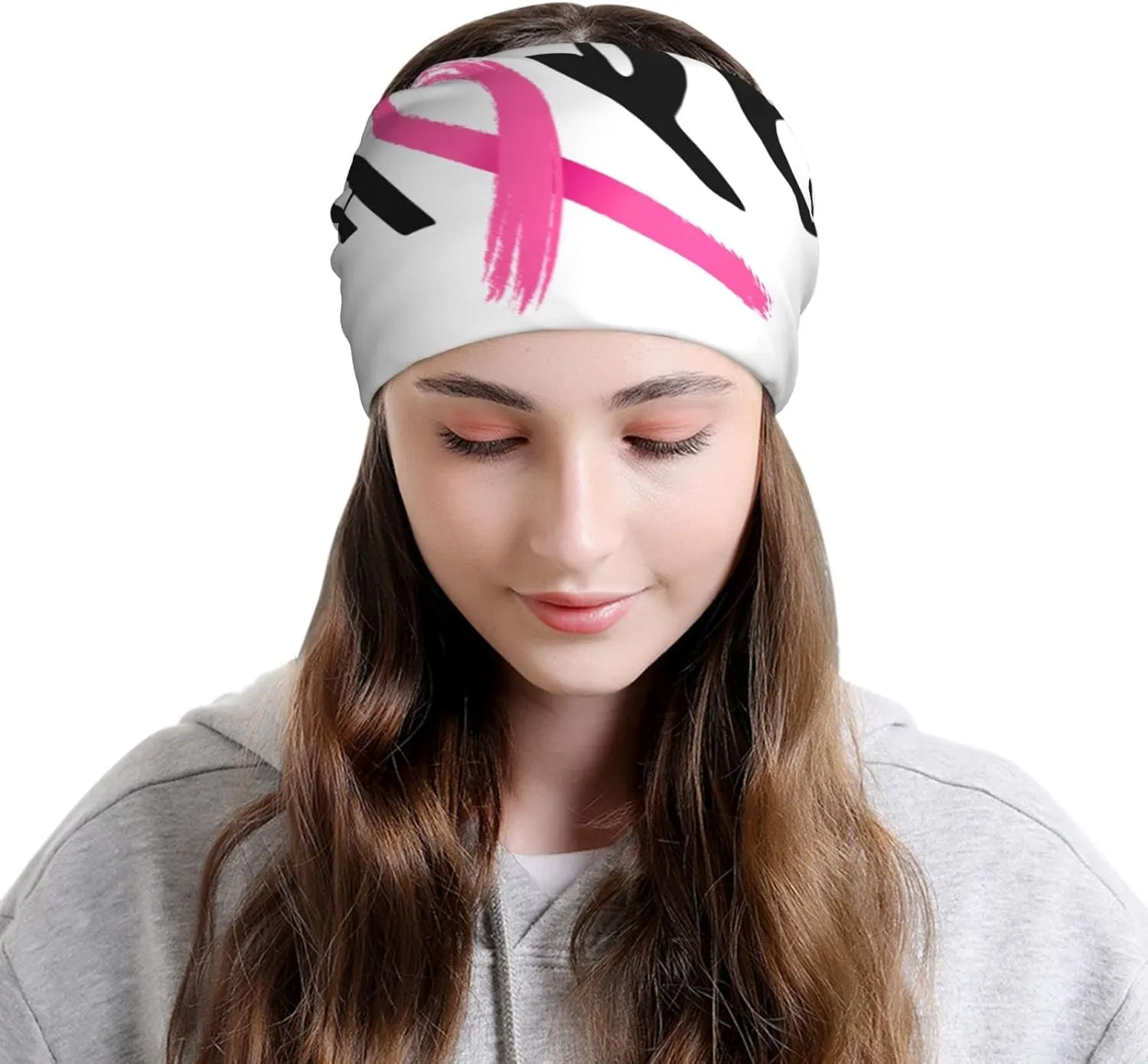 Skull Beanie Hat Baggy Slouchy Skull Chemo Beanies Cap Stretch Scarf Head Wrap Hip Hop Hats for Men Women Winter
