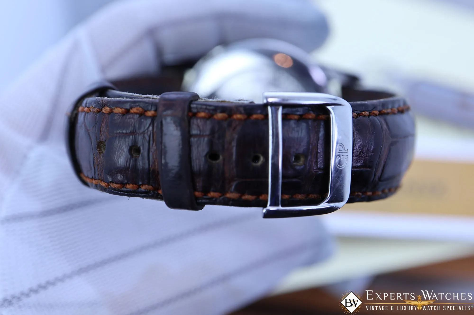 Sold!!! GIRARD PERREGAUX CLASSIC 1999 Ref. 4946 Chronograph 38mm Automatic CAL 3370 GP