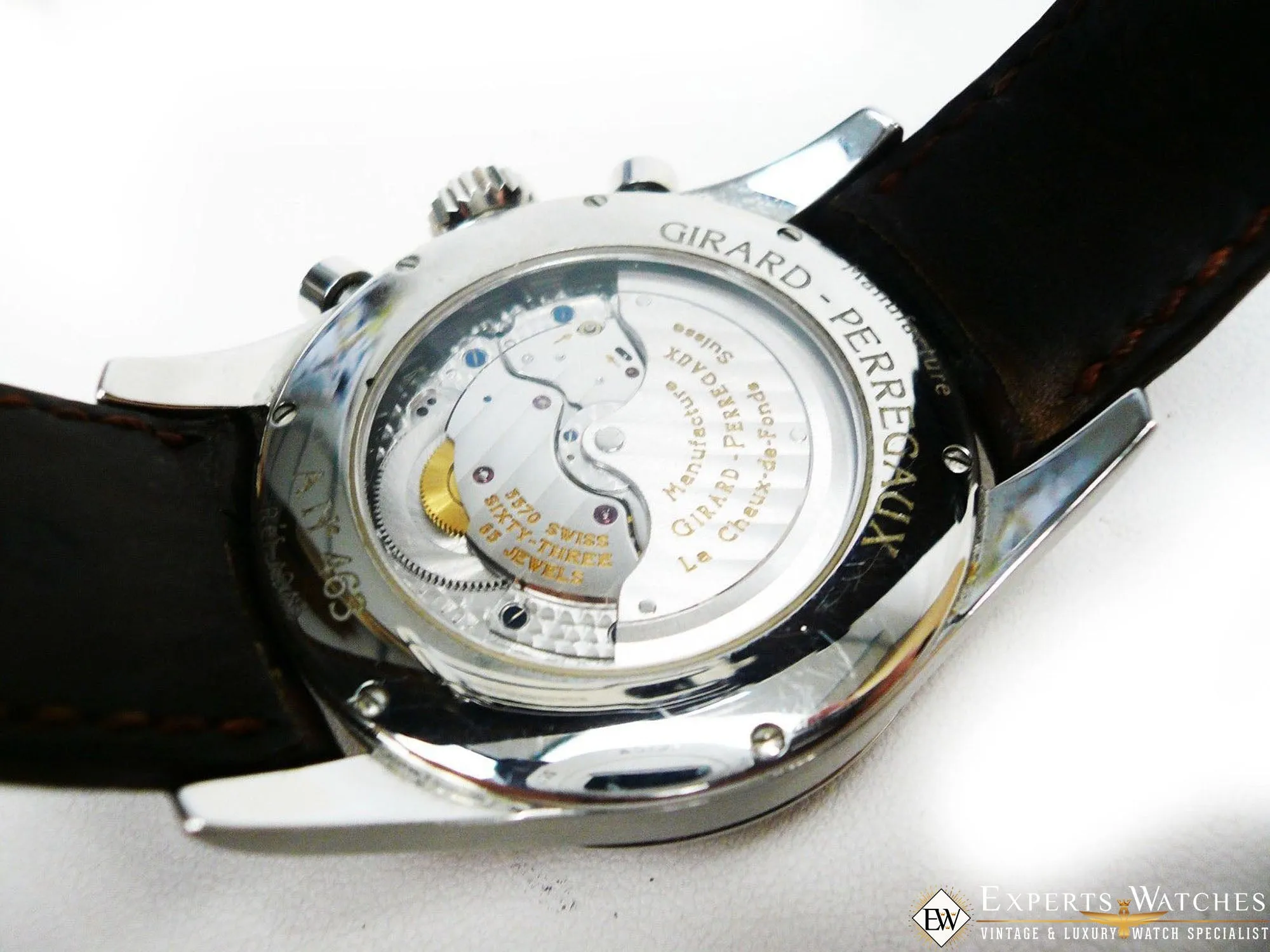 Sold!!! GIRARD PERREGAUX CLASSIC 1999 Ref. 4946 Chronograph 38mm Automatic CAL 3370 GP