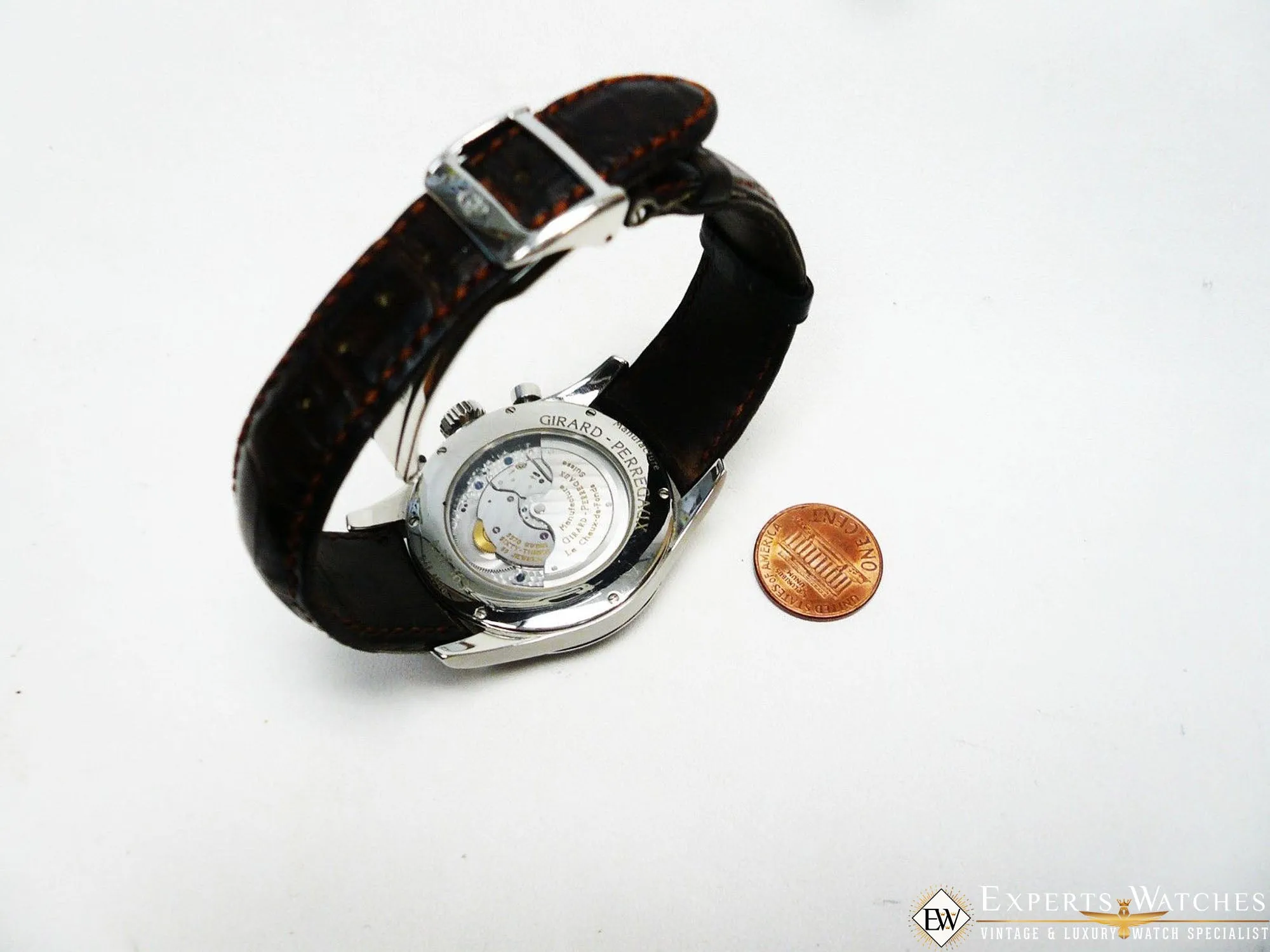 Sold!!! GIRARD PERREGAUX CLASSIC 1999 Ref. 4946 Chronograph 38mm Automatic CAL 3370 GP