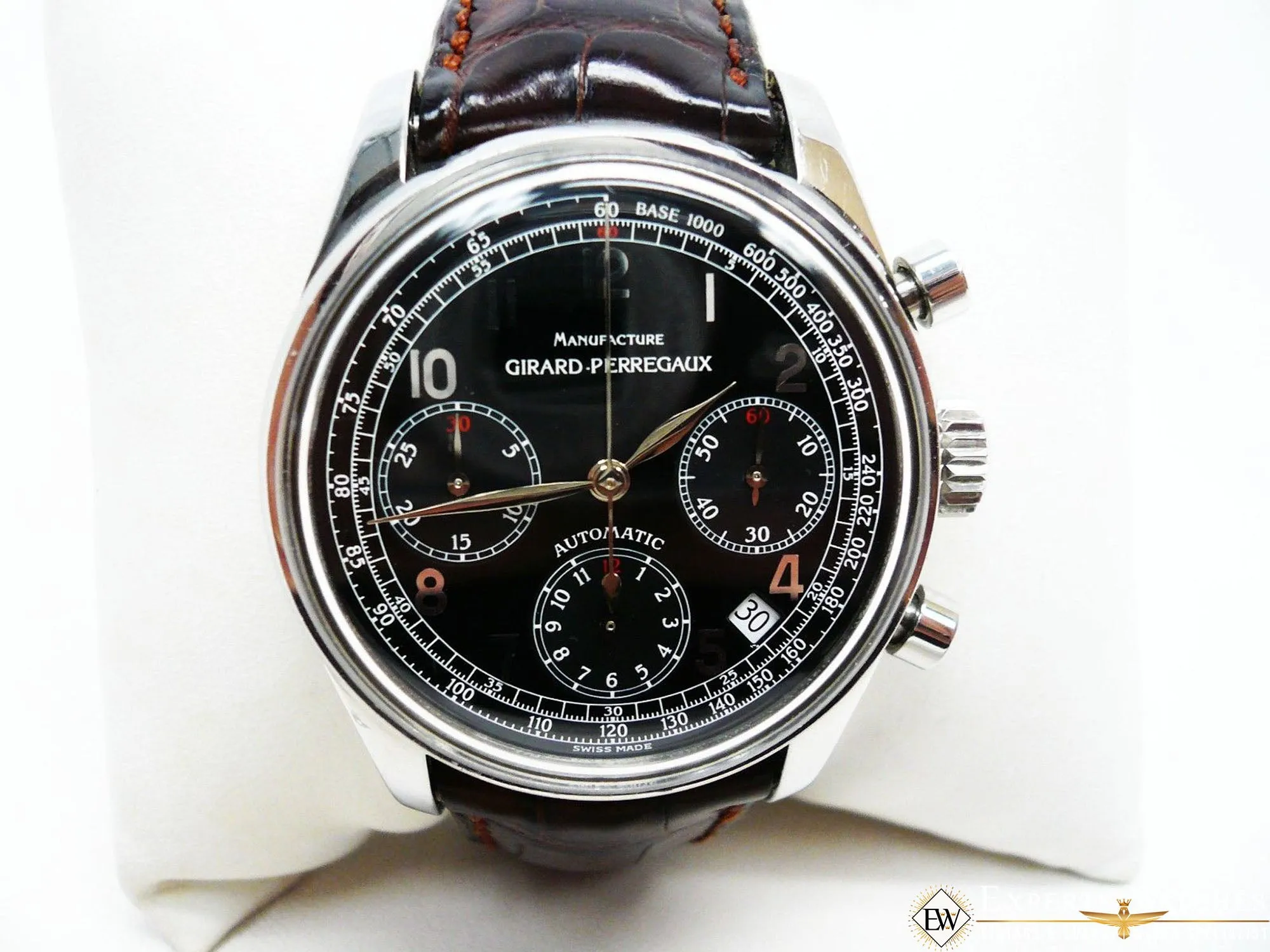 Sold!!! GIRARD PERREGAUX CLASSIC 1999 Ref. 4946 Chronograph 38mm Automatic CAL 3370 GP