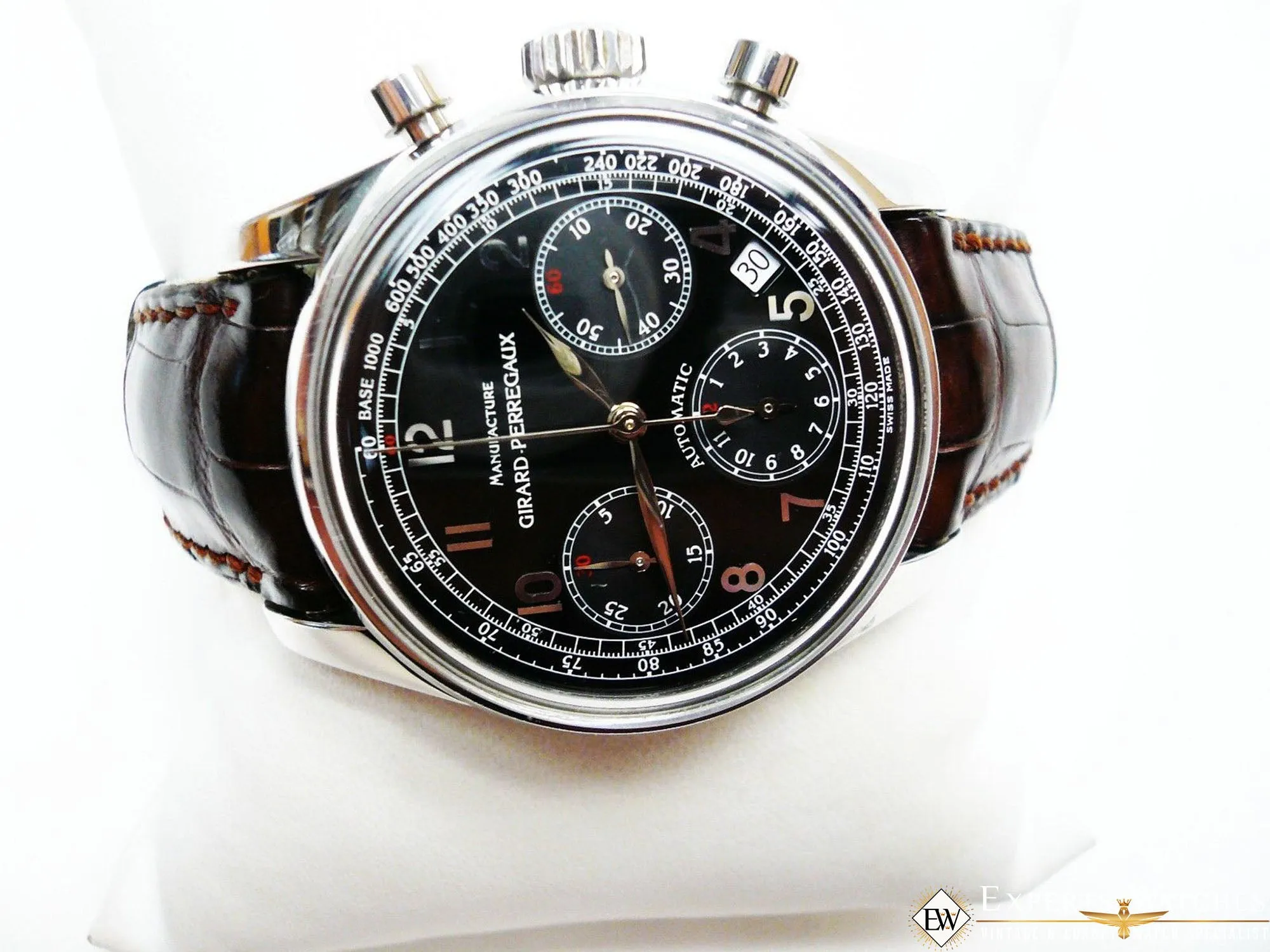 Sold!!! GIRARD PERREGAUX CLASSIC 1999 Ref. 4946 Chronograph 38mm Automatic CAL 3370 GP