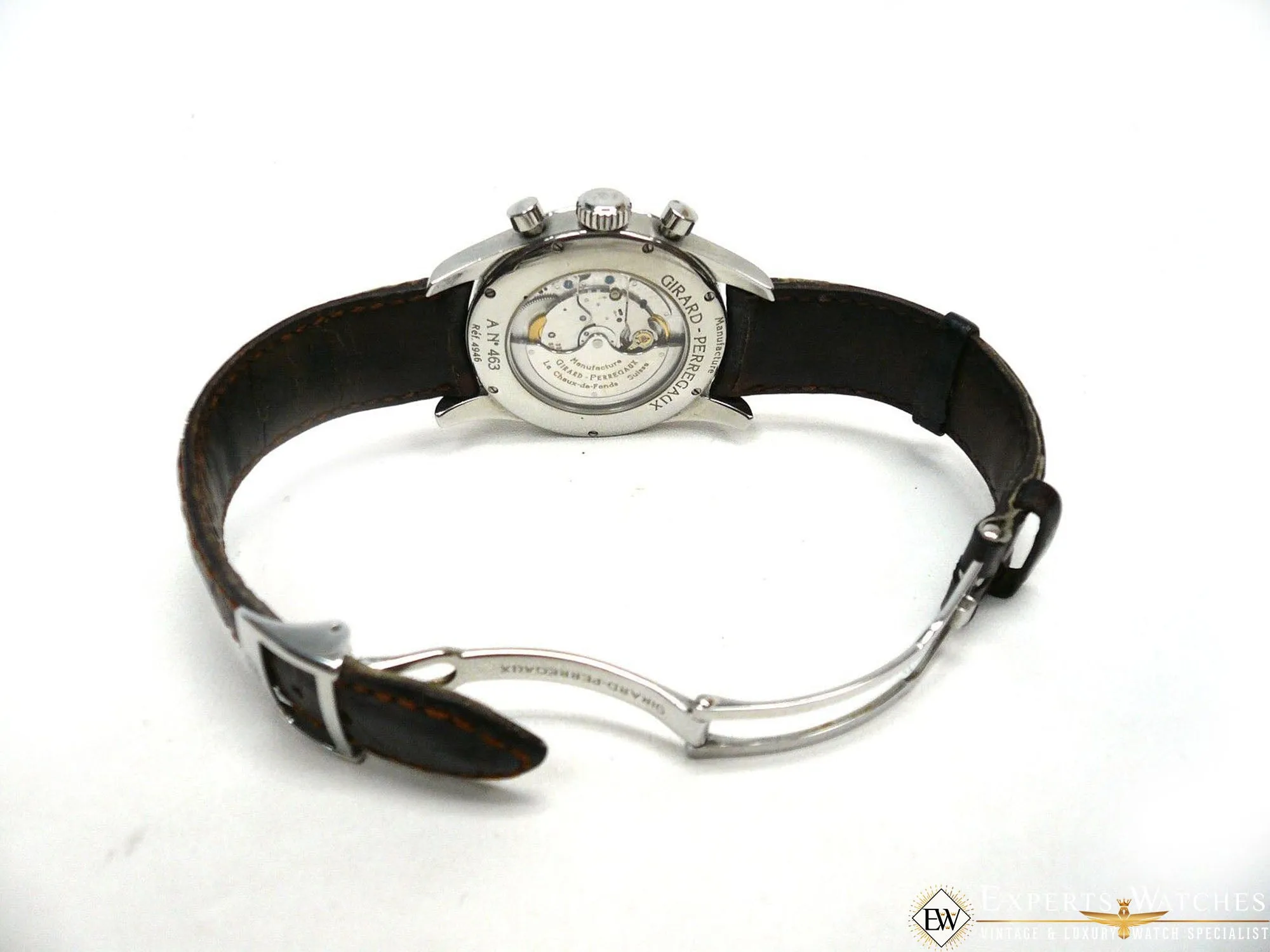 Sold!!! GIRARD PERREGAUX CLASSIC 1999 Ref. 4946 Chronograph 38mm Automatic CAL 3370 GP