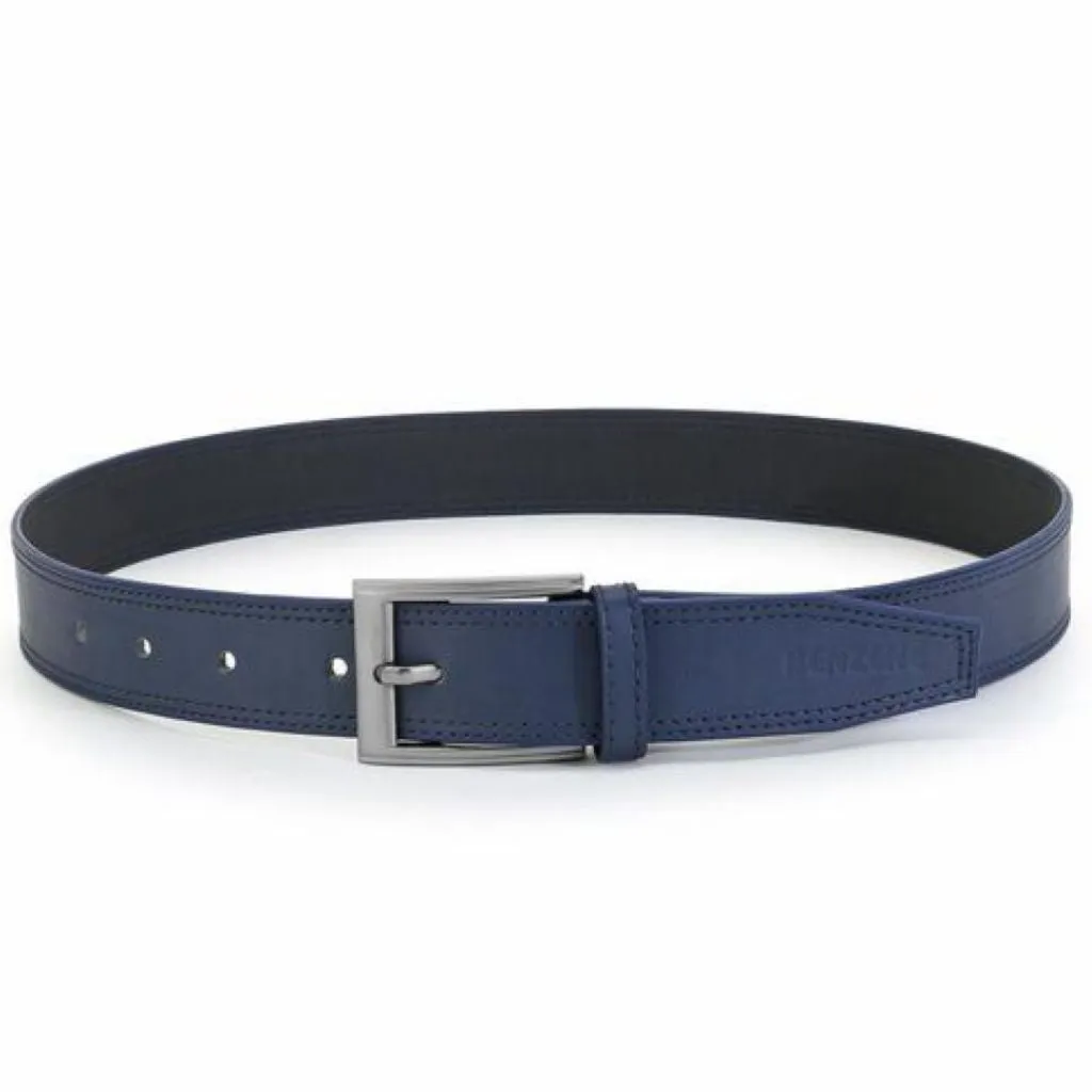 Solid Designer Faux Leather Belts For Men