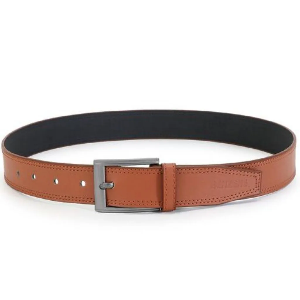Solid Designer Faux Leather Belts For Men
