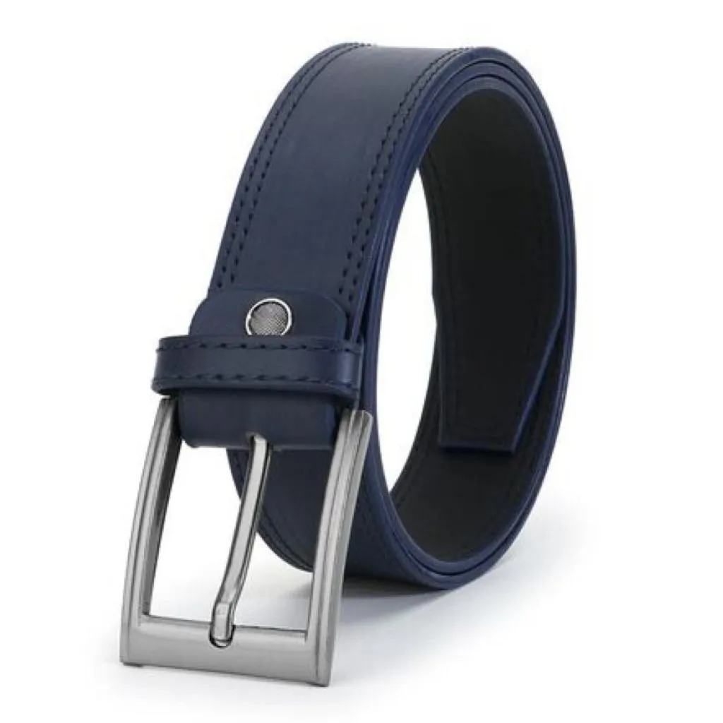 Solid Designer Faux Leather Belts For Men