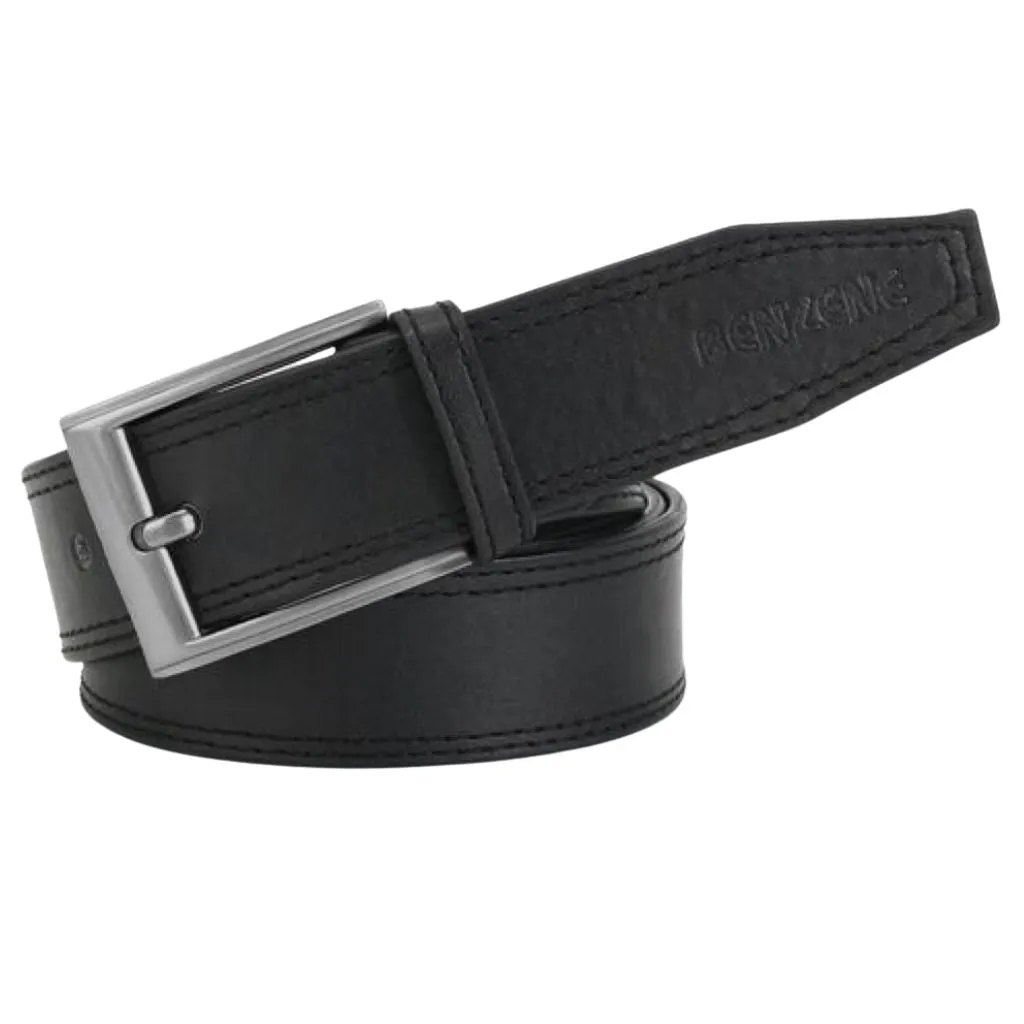 Solid Designer Faux Leather Belts For Men