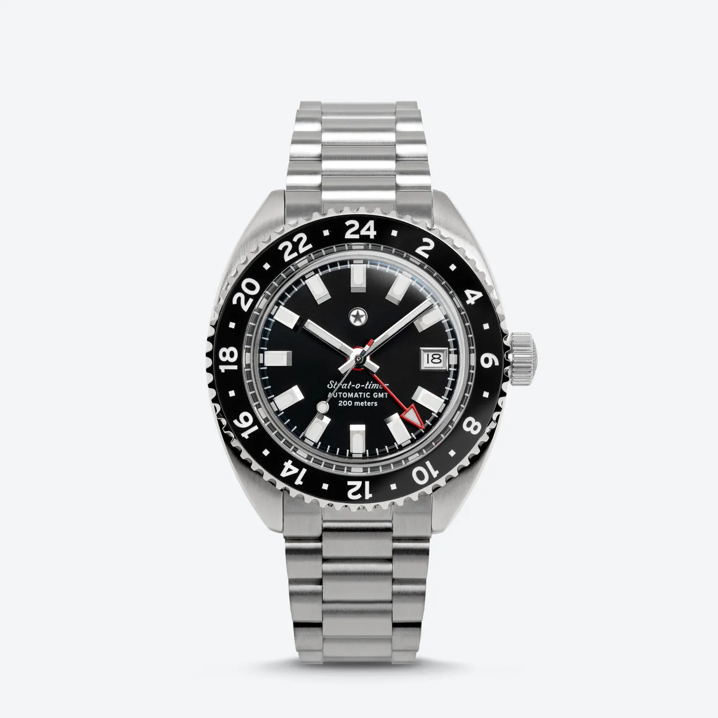 Strat-o-timer GMT: Black Tie