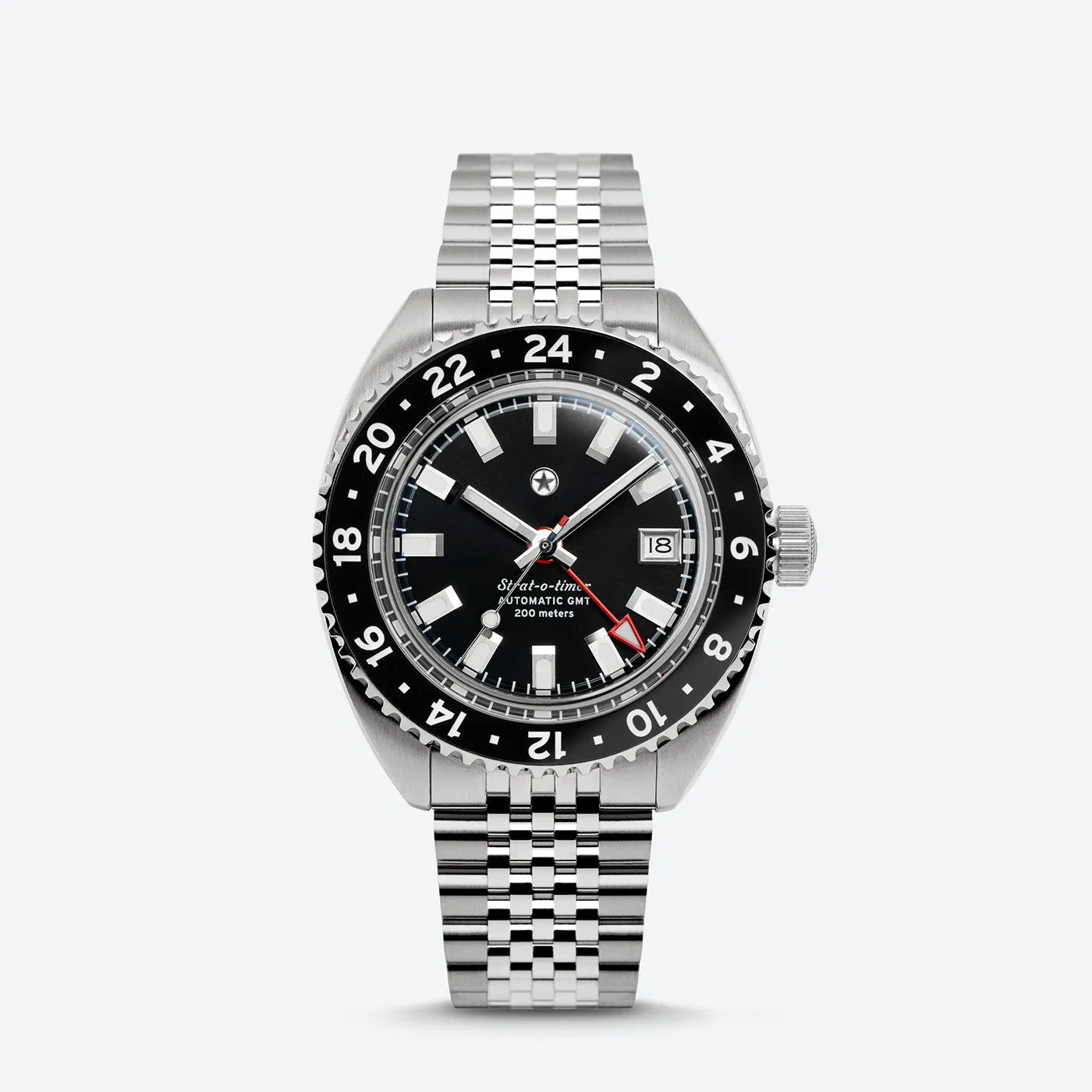 Strat-o-timer GMT: Black Tie