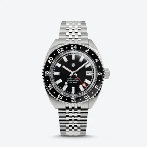 Strat-o-timer GMT: Black Tie