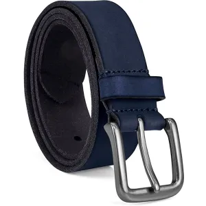 Timberland | Men's Classic Leather Jean Belt | Color Navy