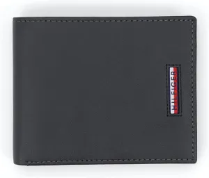 Tommy Hilfiger Men's Passcase Wallet with Removable ID Window