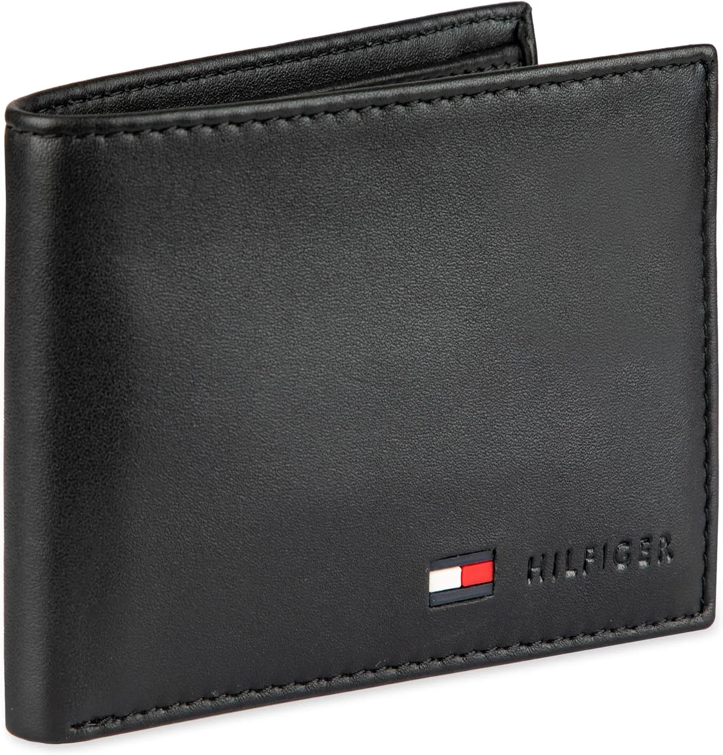 Tommy Hilfiger Men's Passcase Wallet with Removable ID Window