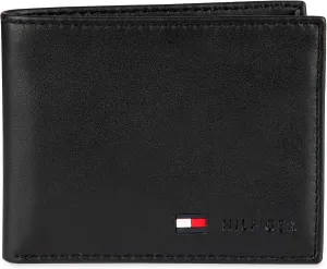 Tommy Hilfiger Men's Passcase Wallet with Removable ID Window