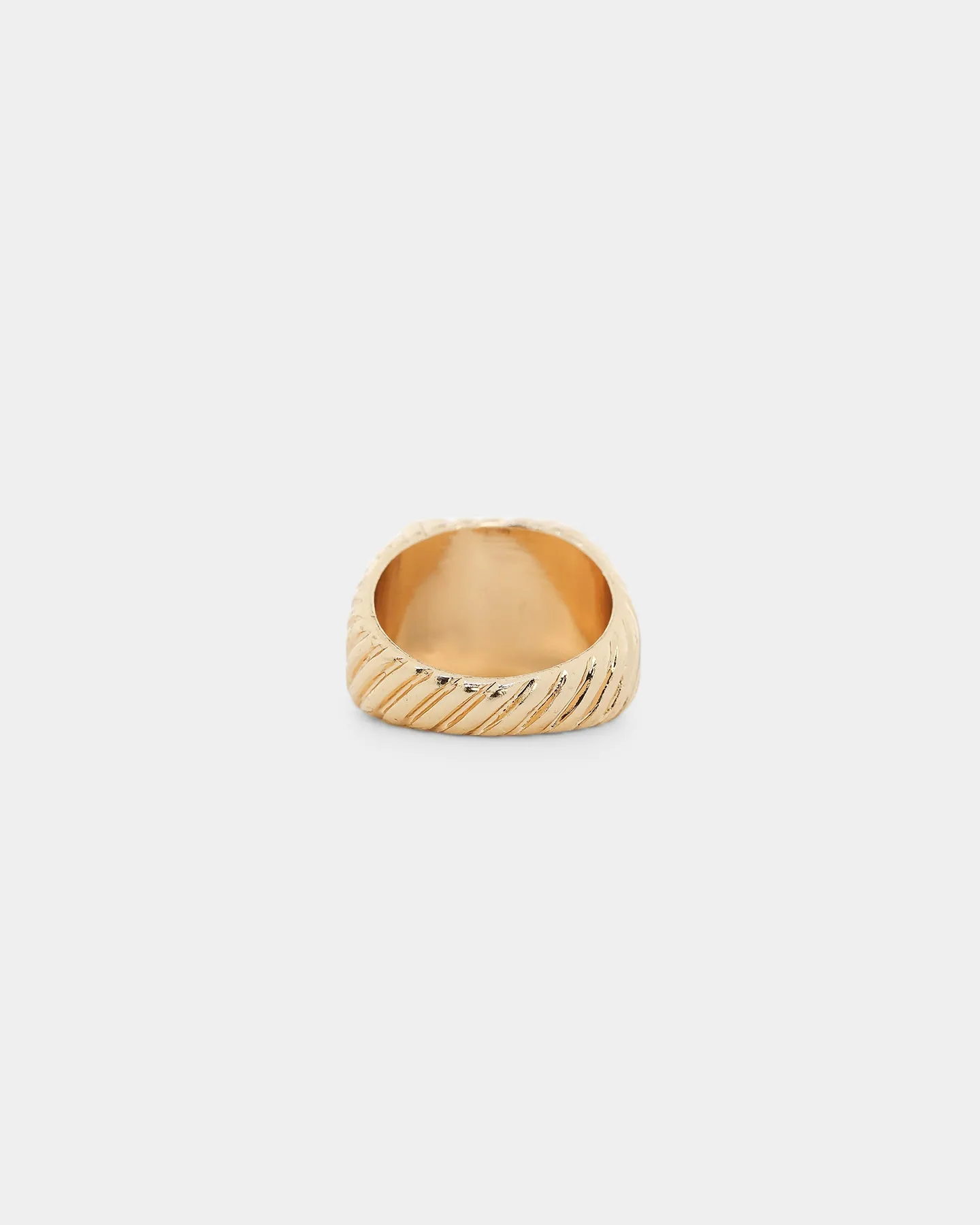 Wild for the Weekend Scripted Crystal Ring Pack Gold