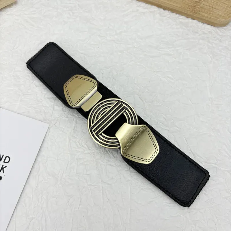 Women's Elastic Stretch Cinch Belt