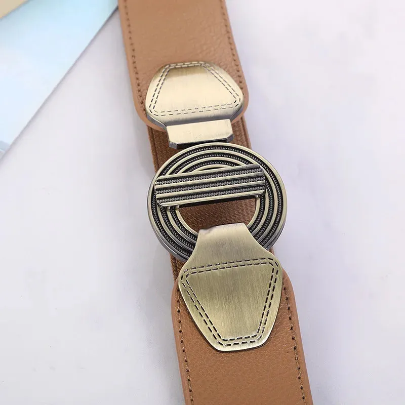 Women's Elastic Stretch Cinch Belt