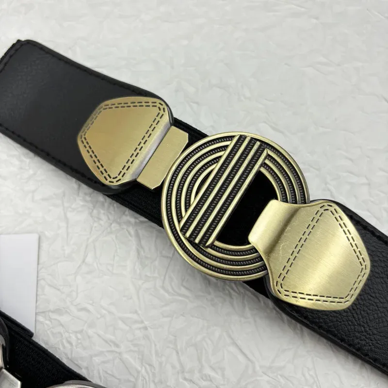 Women's Elastic Stretch Cinch Belt
