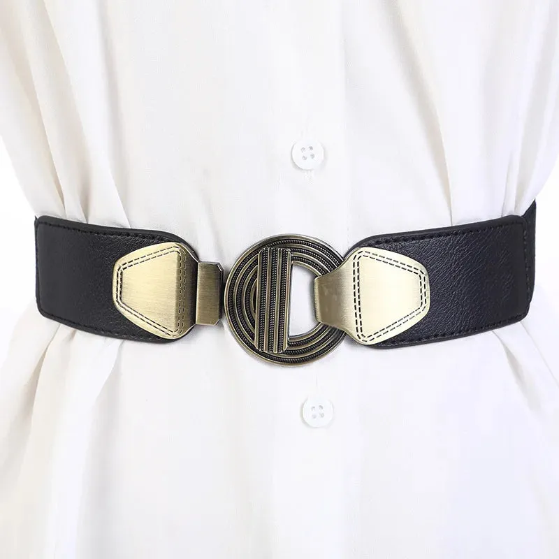 Women's Elastic Stretch Cinch Belt