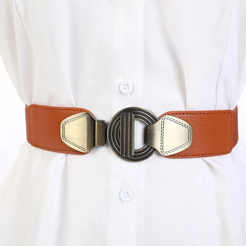 Women's Elastic Stretch Cinch Belt