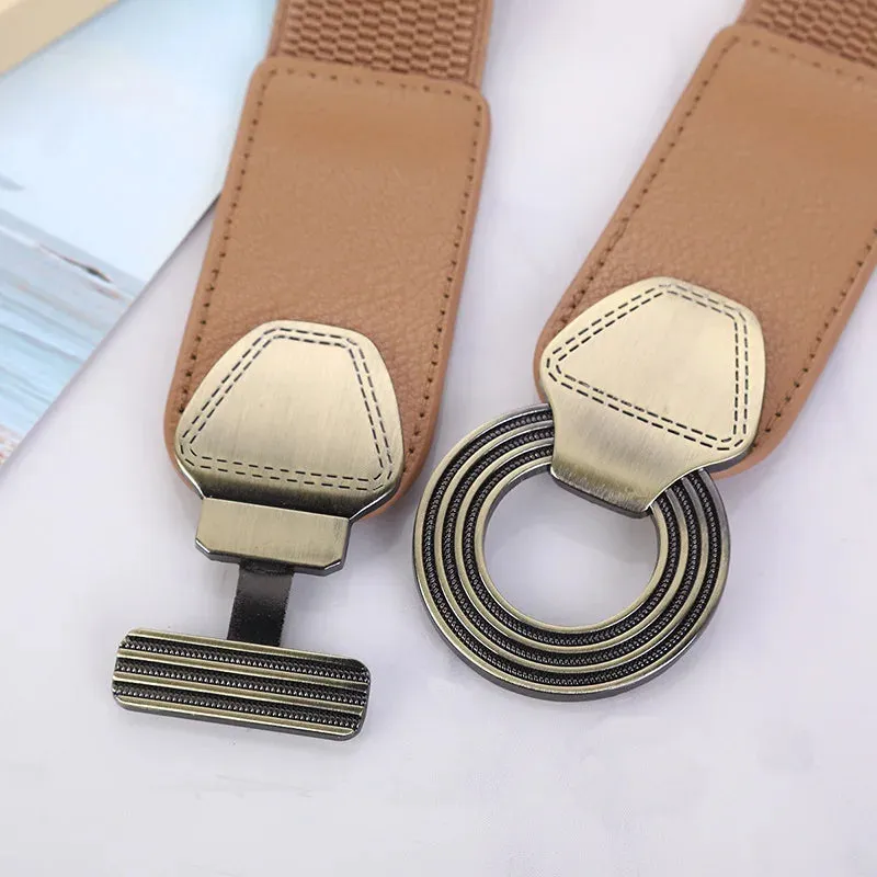 Women's Elastic Stretch Cinch Belt