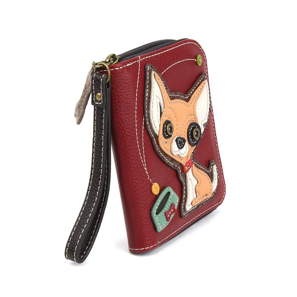 Zip Around Wallet - Chihuahua