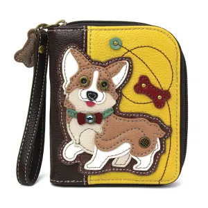 Zip Around Wallet - Corgi