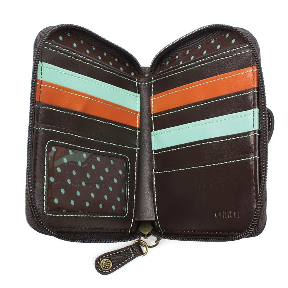 Zip Around Wallet - Lion