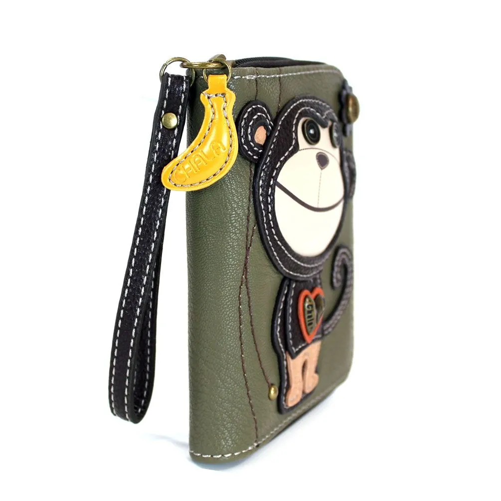 Zip Around Wallet - Monkey