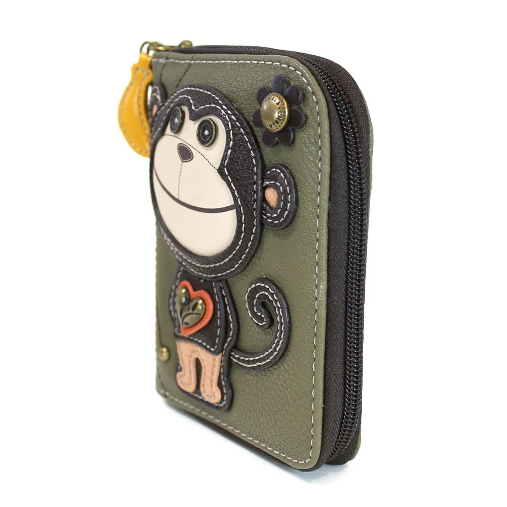 Zip Around Wallet - Monkey