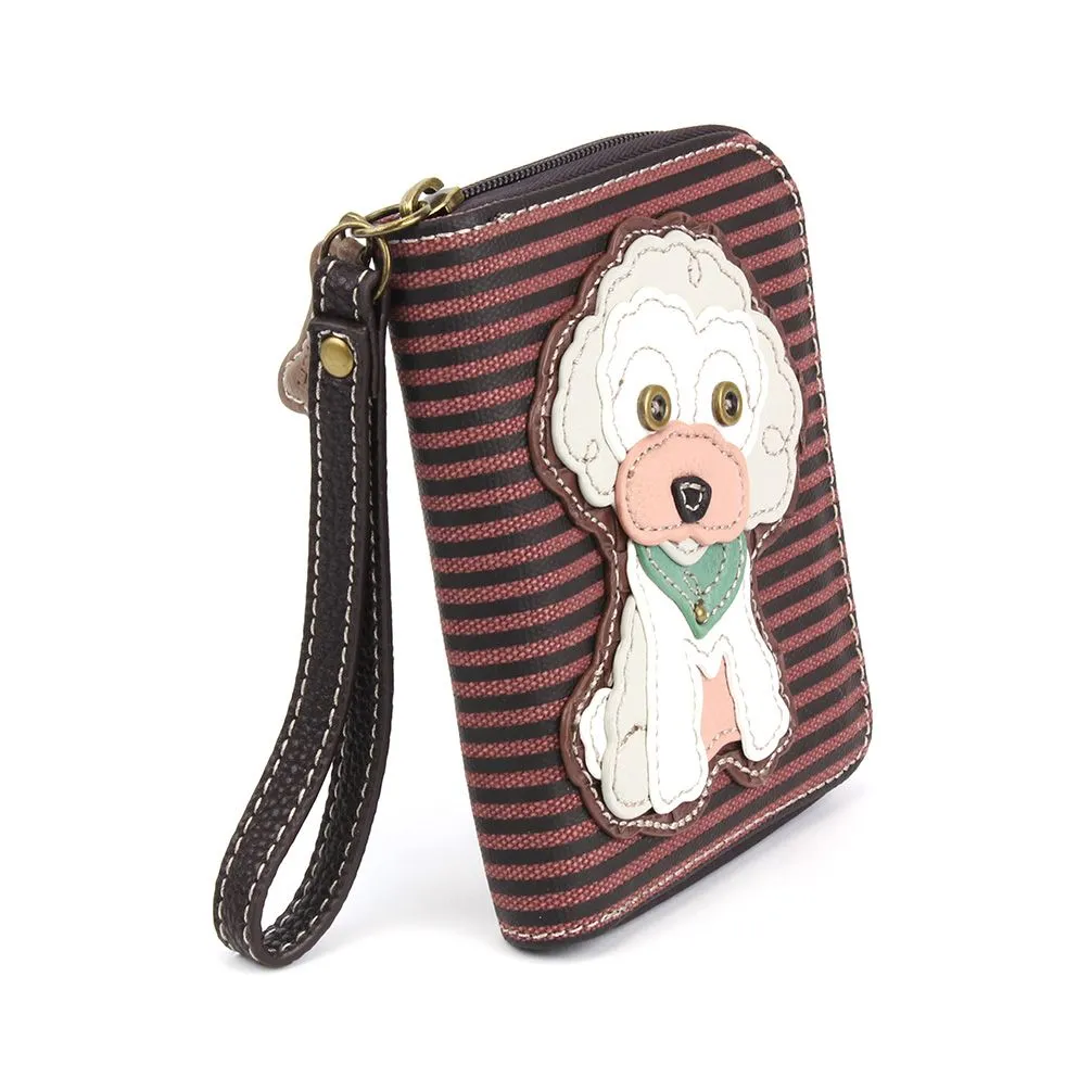 Zip Around Wallet - Poodle