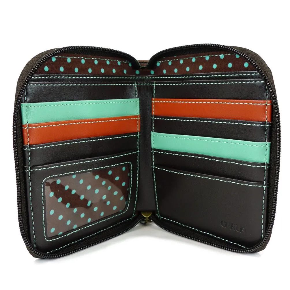 Zip Around Wallet - Poodle
