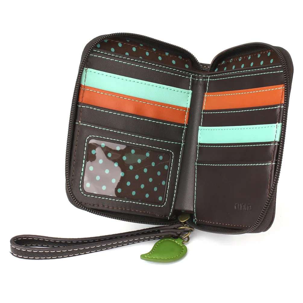 Zip Around Wallet - Sloth Family